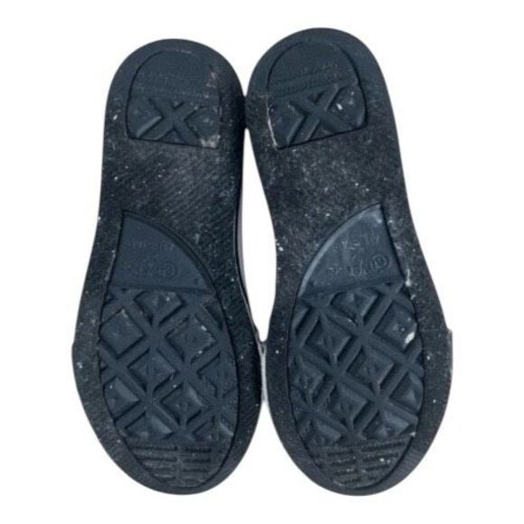 Converse Platform Lift Girls Purple Shimmering Sneakers Size 12Y Hi Top Lace Up - Picture 9 of 11